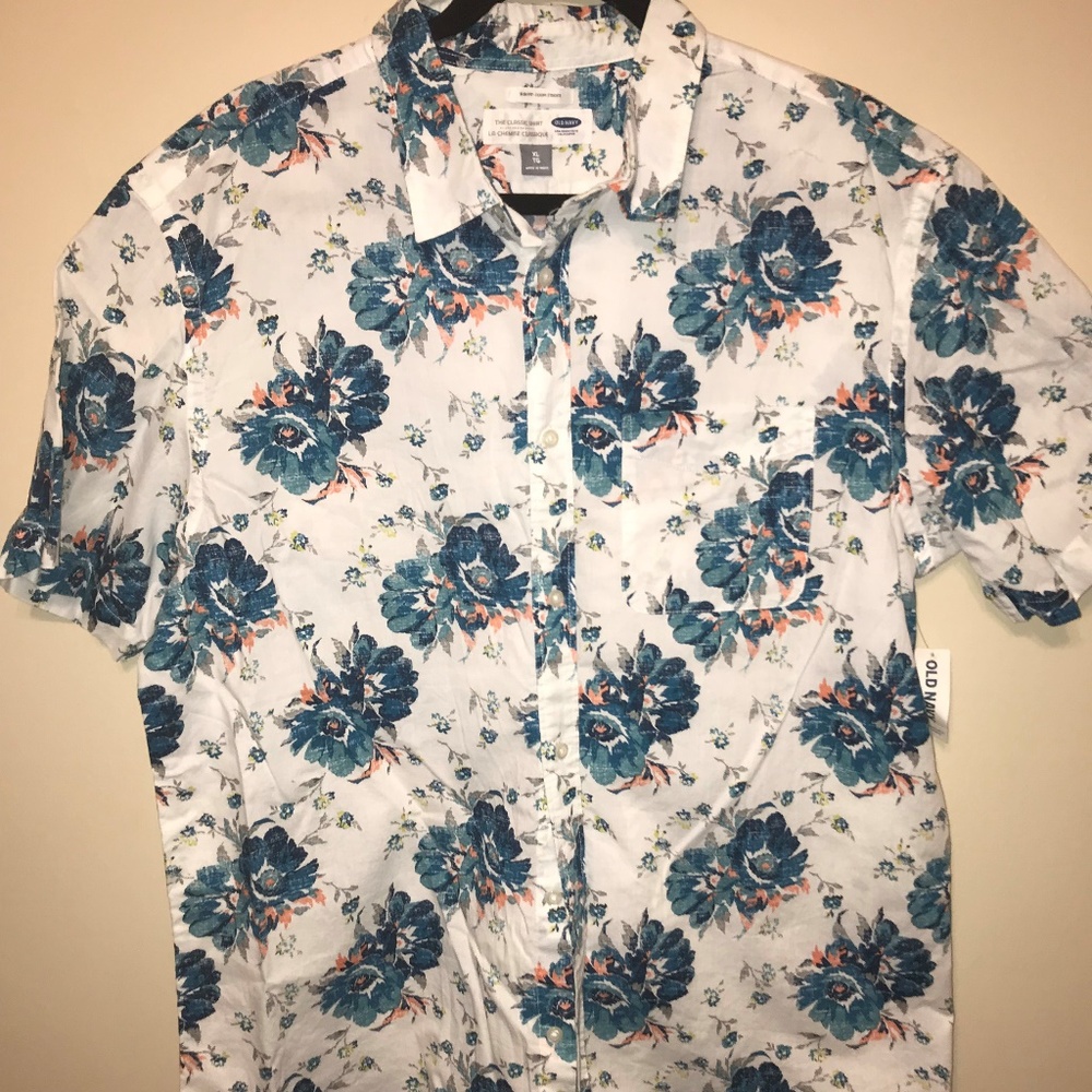 Blue Rose Shirt